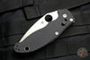 Spyderco Manix 2 Black G-10 with Satin S30V Steel Folder C101GP2