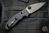 Spyderco Manix 2 Tactical Black G-10 with Black S30V Steel Folder C101GPBBK2