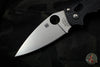 Spyderco Manix 2 Black FRN with Satin CTS-BD1 Steel Folder C101PBK2