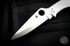 Spyderco Endura- Stainless Steel Handle- Satin Plain Edge Blade C10P