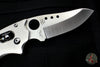 Spyderco Phoenix Sprint Run Folder Red G-10 Satin Drop Point Blade Ball Bearing Lock C114GPRD
