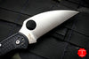 Spyderco Delica Folding Knife Wharncliffe Satin Blade Black FRN Handle C11FPWCBK