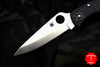 Spyderco Endura Lockback Knife- Black FRN Handle- Satin Blade C10PBK