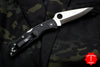 Spyderco Endura Lockback Knife- Black FRN Handle- Satin Blade C10PBK