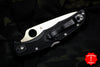 Spyderco Endura Lockback Knife- Black FRN Handle- Satin Blade C10PBK