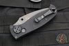 Spyderco Autonomy 2 Automatic Knife- Black G-10 With Black LC200N Part Serrated Serrated Drop Point Blade C165GPSBBK2