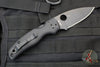 Spyderco Shaman- Compression Lock- Drop Point-  Black G-10 Handle- Black Blade C229GPBK