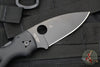 Spyderco Shaman- Compression Lock- Drop Point-  Black G-10 Handle- Black Blade C229GPBK