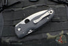 Spyderco Shaman- Black G-10 Handle- Satin Saber Ground Blade- Compression Lock Knife C229GP