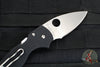 Spyderco Lil' Native- Black G-10 Handle- Satin Flat Ground Blade C230GP