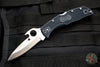 Spyderco Endela- Emerson Opener- Gray FRN Handle- Saber Ground Blade C243PGYW