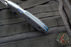 Spyderco Siren Black G-10 Handle Satin Flat Ground Lockback Knife C247GP