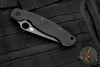 Spyderco Military Folding Knife- Modified Clip Point- Black G-10 Scales- Black Blade C36GPBK