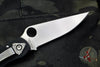 Spyderco Military Folding Knife- Modified Clip Point- Black G-10 with Satin Blade C36GPE