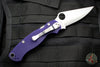 Spyderco Paramilitary 2- Dark Blue G-10- CPM S110V Steel Satin Finished Blade C81GPDBL2