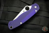 Spyderco Paramilitary 2- Dark Blue G-10- CPM S110V Steel Satin Finished Blade C81GPDBL2