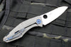 Spyderco Sinkevich Drunken Framelock Folding Knife Carbon Fiber Handle C235CFTIP