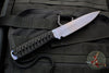 Strider Knives Blue Anodized Titanium Fixed Blade Knife