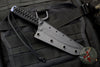 Strider Knives Blue Anodized Titanium Fixed Blade Knife