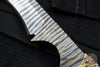 Strider Knives Flamed Titanium Fixed Hooked Blade