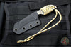 Strider Knives Flamed Titanium Fixed Hooked Blade