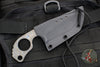Strider Knives SLCC Recurve Edge Fixed Blade  - Flamed Titanium
