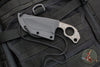 Strider Knives SLCC Recurve Edge Fixed Blade  - Flamed Titanium