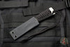 Strider Knives Flamed Titanium Fixed Blade Drop Point Knife