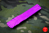 Twist Tighe LARGE Double Edge OTF Purple with Black Plain Edge Blade 1300-6 PU