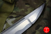 Rare Marfione Custom Wakizashi Japanese Sword Satin Blade Bead Blast Hamon